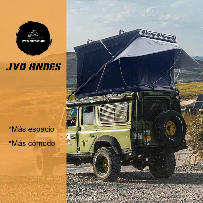 -Z2 Tienda de Techo JVB Andes Z para Coche, SUV y 4x4 - Imagen 1